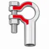 Battery Terminal, Left Elbow, 3/0 AWG
