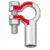 Battery Terminal, Left Elbow, 3/0 AWG