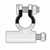 Battery Terminal, Left Add-On, 1/0 AWG
