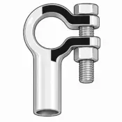 Battery Terminal, Right Elbow, 1/0 AWG